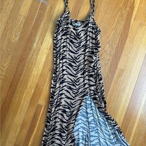 Reformation tiger stripe dress. Size 2